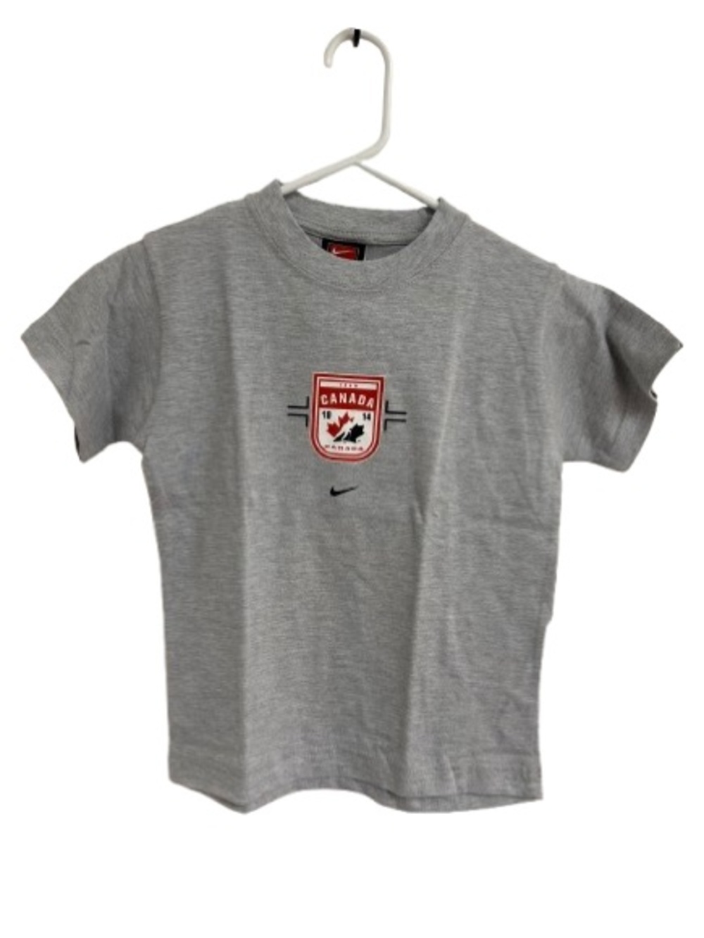 Nike Kids Team Canada Grey Short-Sleeve Tee